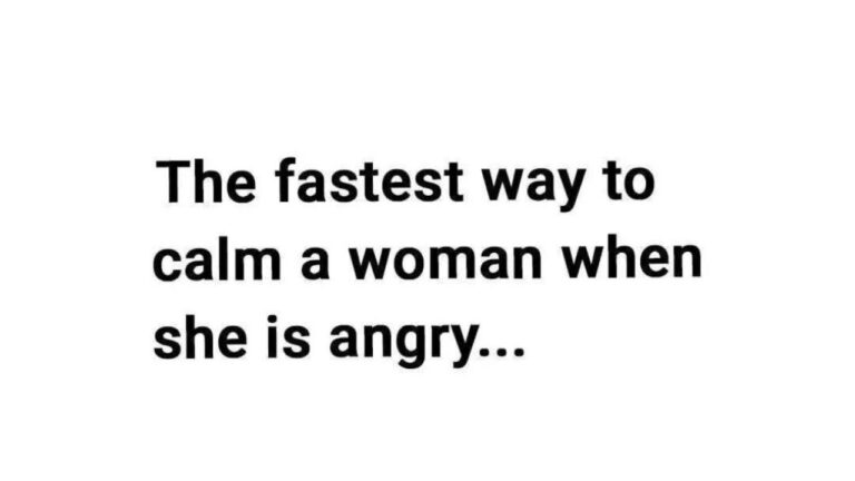 The Fastest Way to Calm a Woman When She Is Angry – Understanding Emotions and Effective Communication
