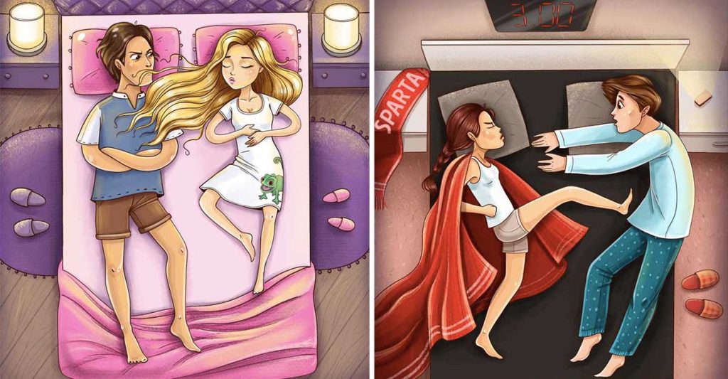 14 Sleeping Habits of Couples That Reveal How They Love Each Other