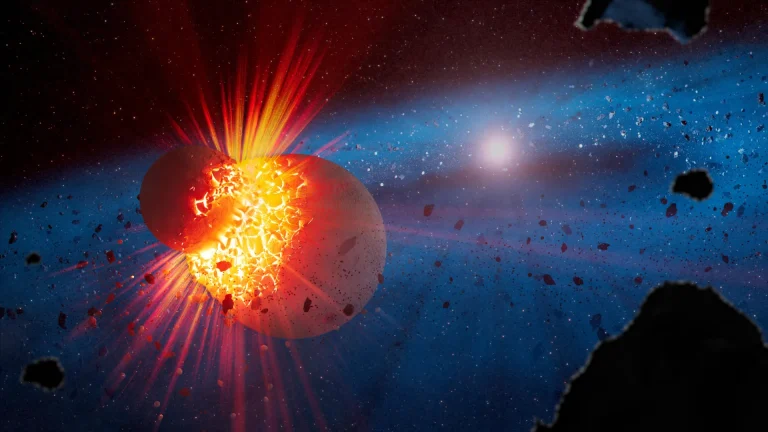 Webb Finds Dust From Mars-Sized Worlds Colliding Around Young Stars