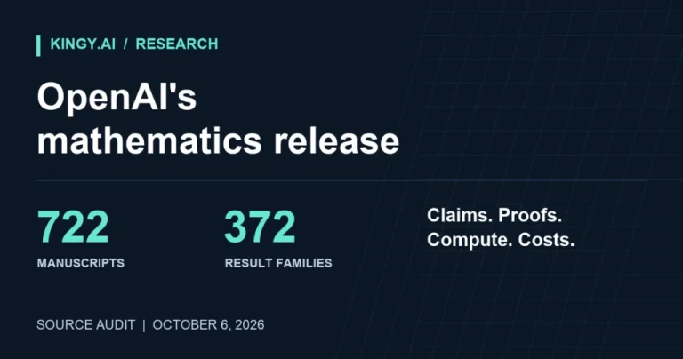 OpenAI posts 722 AI-written math manuscripts; mathematicians ask for proof
